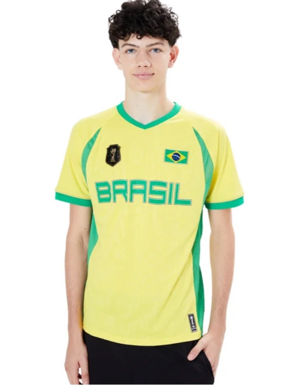 FIFA Brasil Brazil Soccer Jersey World Cup Size Medium